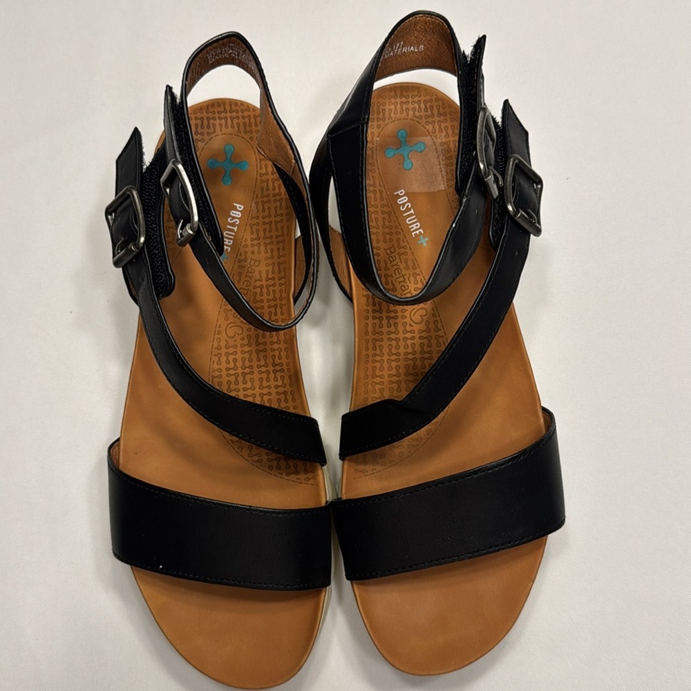 Baretraps Carolyn  Black platform sandals Size 8.5 M - Picture 2 of 7